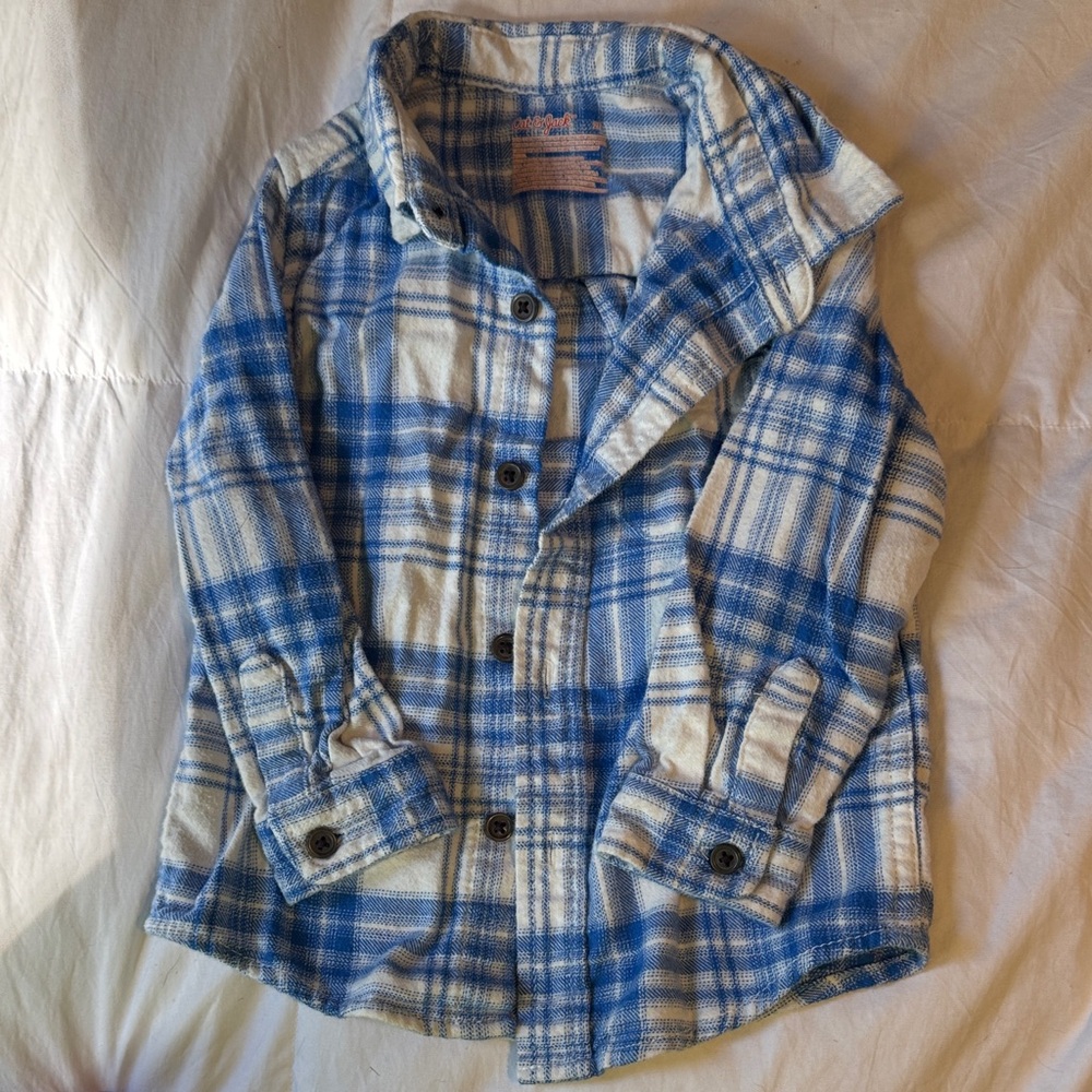 Cat and jack flannel